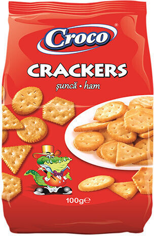 Croco Kekse mit mit 60% Kakao und Salz 100gr
