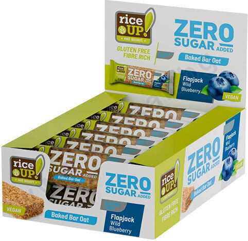 RiceUp Zero Sugar Флапджак Бар Флапджак Без добавена захар 70гр