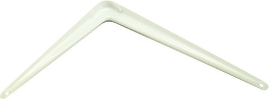 FFG Heavy-Duty Metallic Corner Shelf White 200x250mm 25748