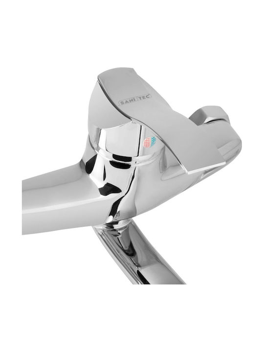 Sanitec Ert Sn 0008 Amestecare Baterie Cadă Argintiu
