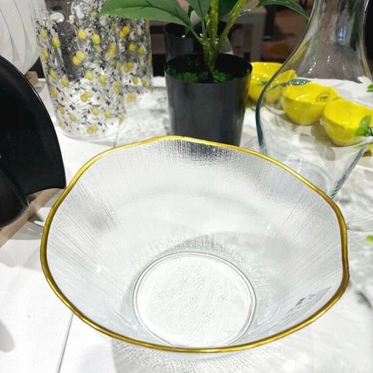 Home&Styling Collection Bol Pentru Salată Auriu