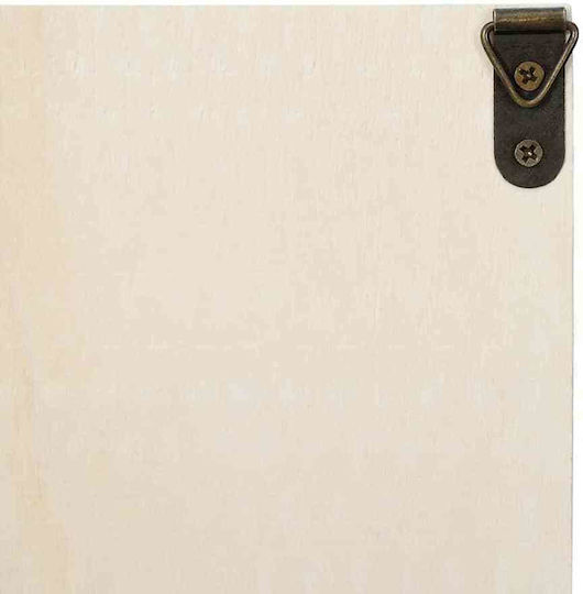 vidaXL Decorativ de Perete din Lemn 43x4.5x40cm 1pcs