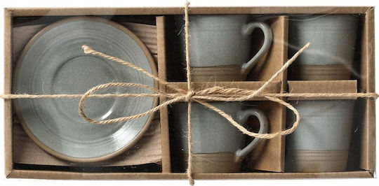 Zeller Set Cesti Maro Ceramice Maro 60ml 8 Bucăți
