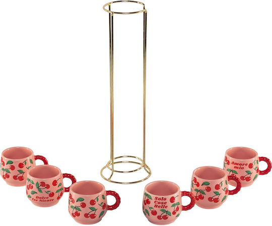 Bialetti Σετ Φλιτζάνια Καφέ 6τμχ