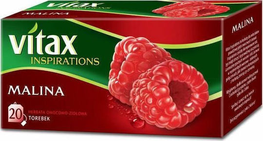 Vitax Inspirations Малина Чай 20 Хибискус 20 Чайни Пакетчета 2гр