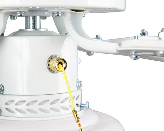 Trio Lighting Deckenventilator 106.5cm mit Leuchte Weiß