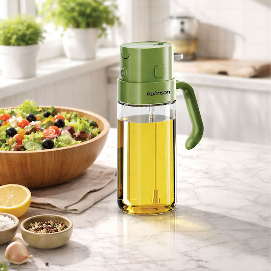 Rohnson Δοχείο Λαδιού Σπρέι Γυάλινο 550ml
