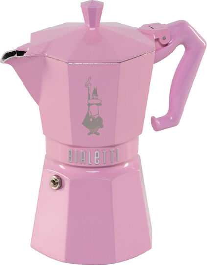 Moka Кафеварка За Еспресо Розова