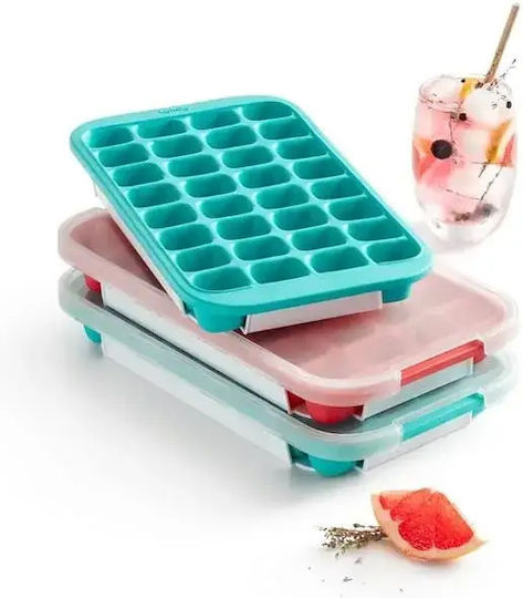 Lekue Eiswürfelformen und -tabletts Kunststoff mit Deckel Rote