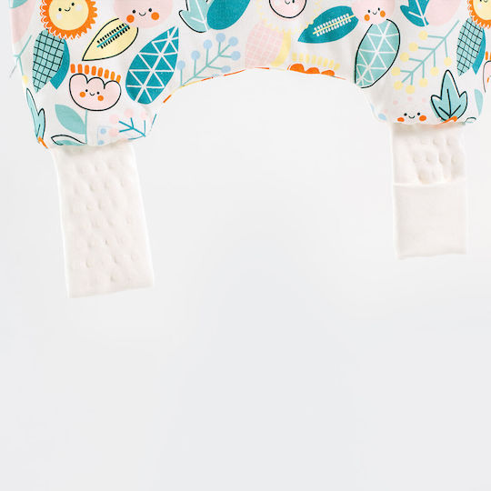 abo Winter Baby Sleeping Bag with Legs 2.5 Tog Flexy Flowers with Detachable Sleeves