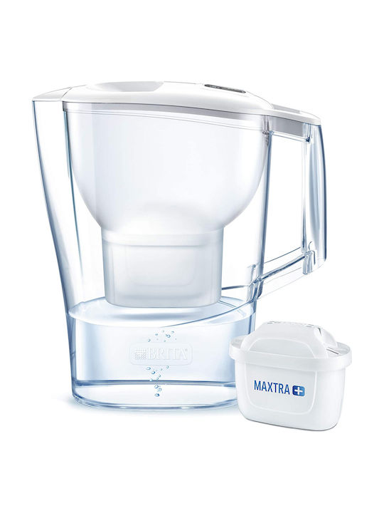 Brita Fill & Enjoy Aluna Κανάτα Σερβιρίσματος Πλαστική White 2400ml