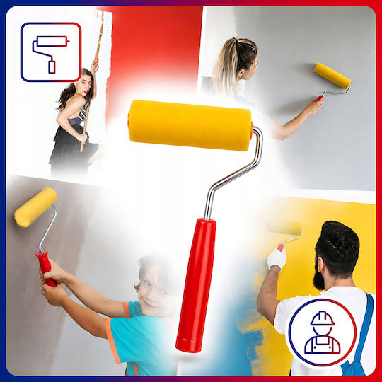 Mini Foam Paint Roller Sponge + 5 Refills 105mm
