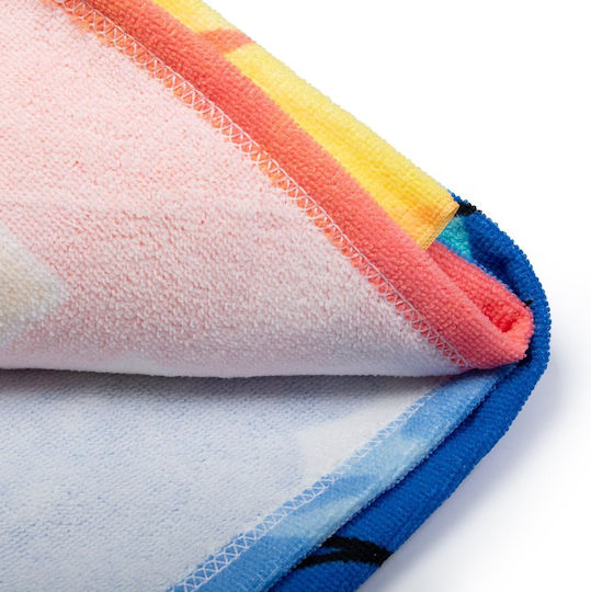 Παιδική Πετσέτα Θαλάσσης Microfiber 70x140 Dimcol Lilo & Stitch 159 Orange