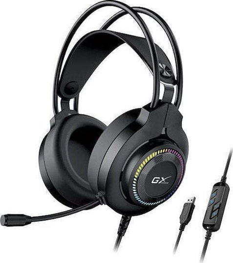 Genius GX Gaming HS-GX580U Надушници Гейминг Слушалки с USB Свързаност