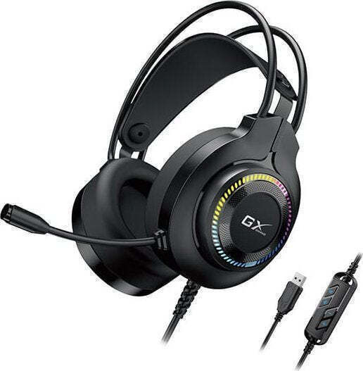 Genius GX Gaming HS-GX580U Надушници Гейминг Слушалки с USB Свързаност