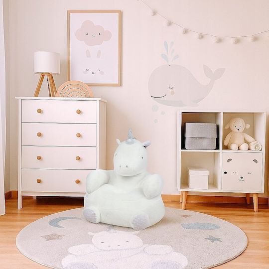 Kinder Sitzsack Weiß