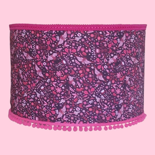 Oxygen Pink Oktagon Punkte Einfaches Licht Kinderzimmer-Deckenleuchte Kremasto mit E27-Fassung Rosa 30x20cm