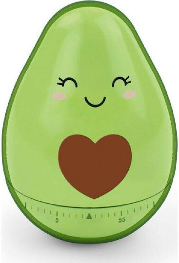 Legami Milano Аналогов Кухненски таймер Avocado Обратно броене
