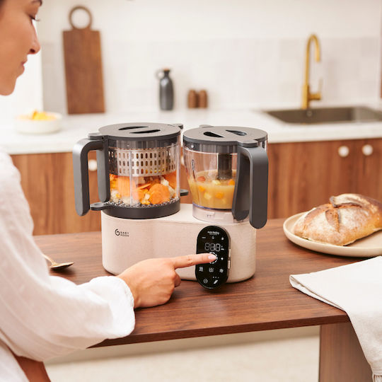 Babymoov Aburitoare de alimente cu 2 Nivele de gătit cu Blender 2lt
