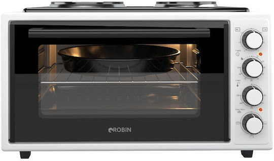 Robin Cuptor Electric 45lt cu 2 Plite Alb