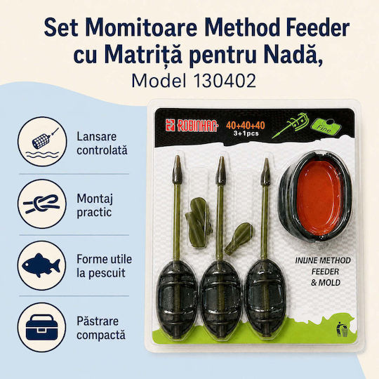 Momeală Artificială Ulei Set 3 Buc