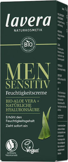 Lavera Sensitiv Licht Herren Creme Gesicht Tag mit Aloe Vera 50ml