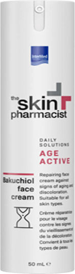 InterMed The Skin Pharmacist Age Active Анти-ейдж Крем За Лице За Ден С Бакучиол 50ml