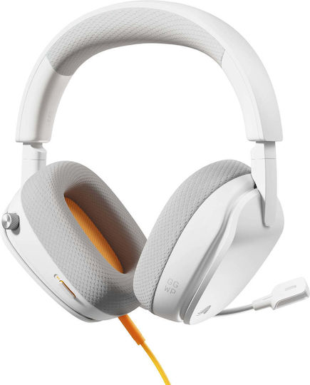 Glorious GHS Eternal Over Ear Gaming Headset με σύνδεση 3.5mm Λευκό