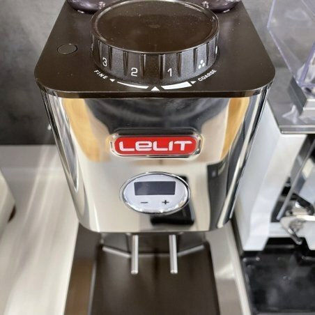 Lelit Elektrische Kaffeemühle mit Getreidekapazität 350gr Schwarze