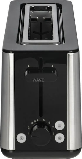 Braun Toaster Φρυγανιέρα 2 Θέσεων 1030W Inox