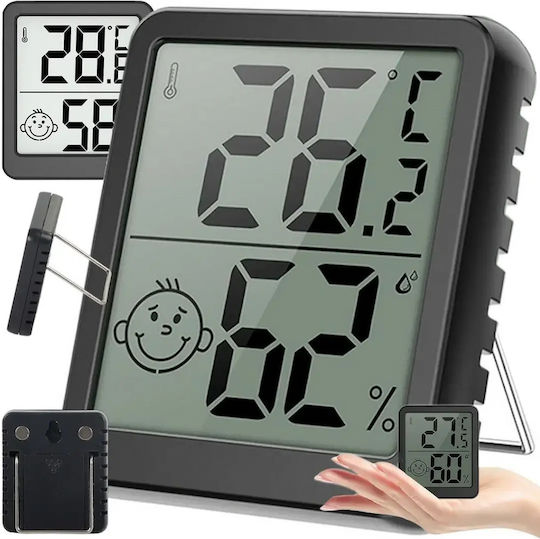 AT2743 Stație Meteo Fără Fir Digitală De Masă Neagră