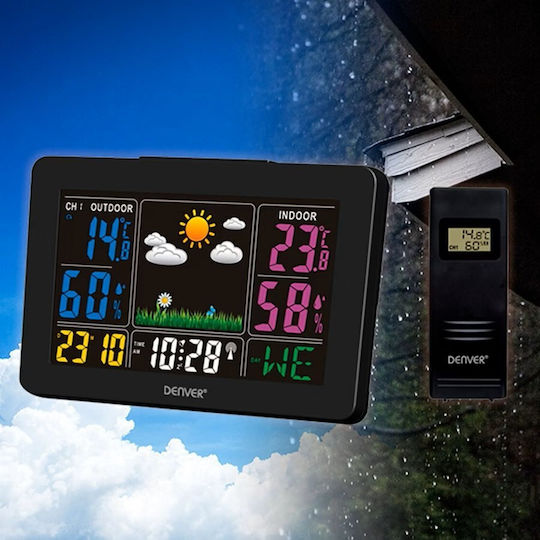 Denver WS-540B Stație Meteo Fără Fir Digitală De Masă
