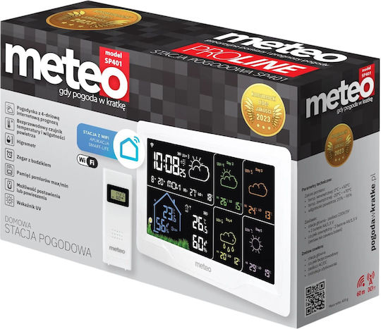 Meteo Wifi Wireless Stație meteorologică Digital De masă