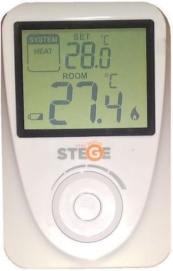 Stege Stege SG100 VER Ψηφιακός Θερμοστάτης Χώρου