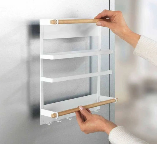 Wenko Държач За Хартиени Кърпички Металик Бял 33x6x8см