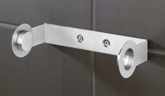 KönigHOFFER Металик Сив Държач За Салфетки 33x9x6см