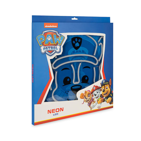 Paw Patrol Παιδικό Φωτιστικό Τοίχου Led Πλαστικό