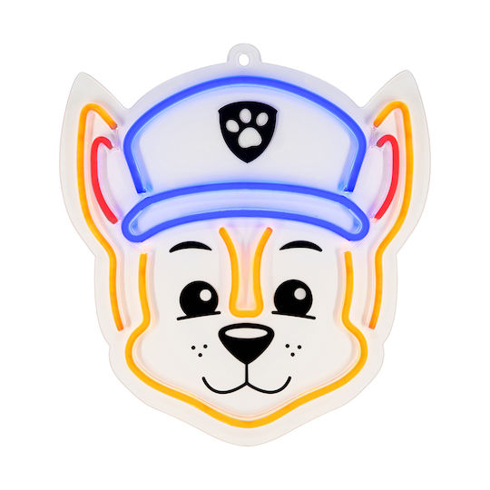 Paw Patrol Παιδικό Φωτιστικό Τοίχου Led Πλαστικό