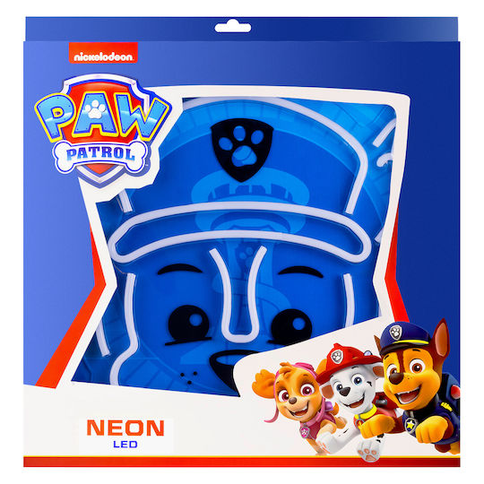 Paw Patrol Παιδικό Φωτιστικό Τοίχου Led Πλαστικό