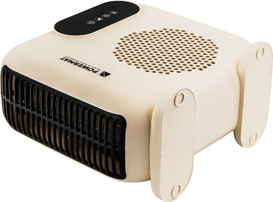 Powermat Fan Heater Room Floor White 2000W