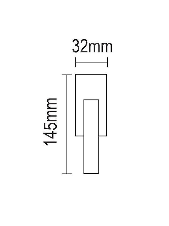 Viometale Window Latche Silver 08.351