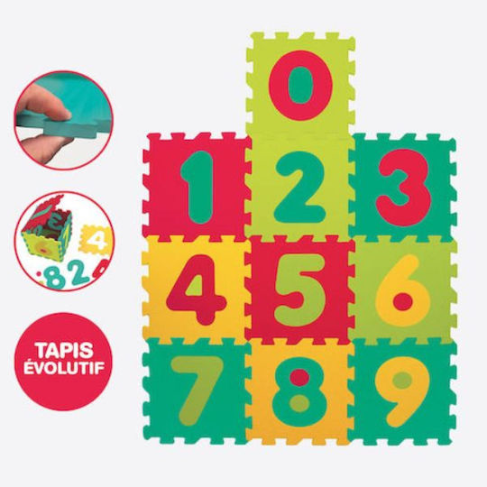 Ludi Kids Educational Floor Puzzle with Numbers 10pcs