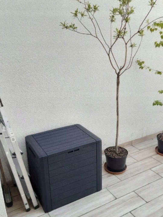 Marhome Outdoor Storage Box 140lt Gray L58.5xW46xH55cm
