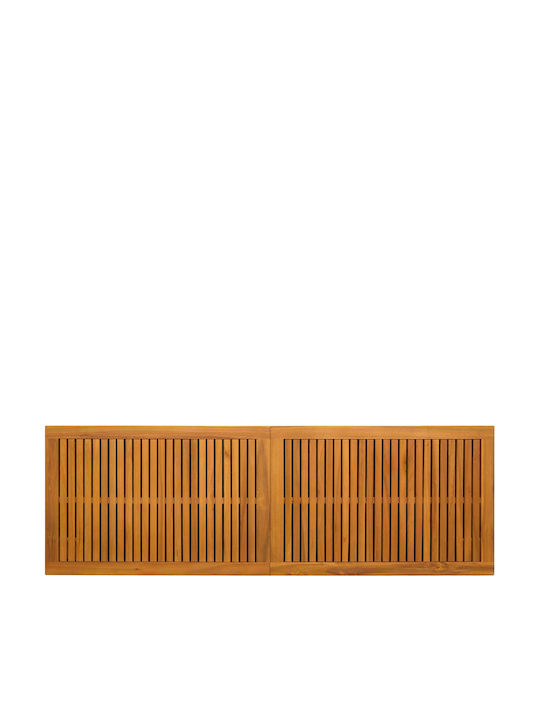 vidaXL Outdoor Storage Box Rattan 185 L Beige L150xW50xH56cm