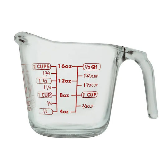 Glas Küchenmessgerät 500ml 1Stück