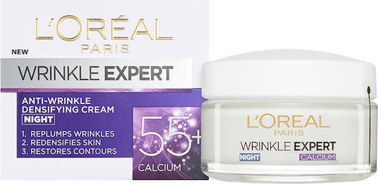 L'Oreal Paris Wrinkle Expert Calcium Anti-aging & Firming Face Night Cream with Peptides 50ml