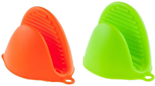 KING Hoff Topflappen Silikon in Orange Farbe 1Stück