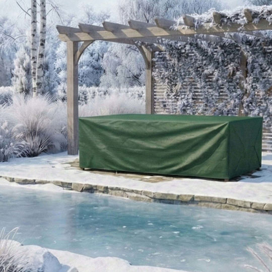 Progarden Dining Table Cover Green 165x115x80cm