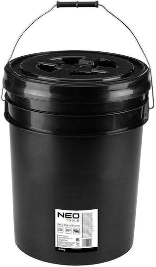 Neo Tools Kunststoff Eimer Gewicht 20lt Beiges