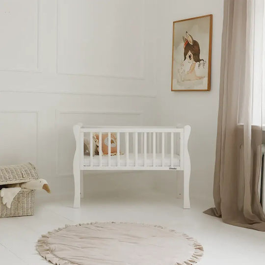 Woodies Babywiege Mit Matratze Weiß